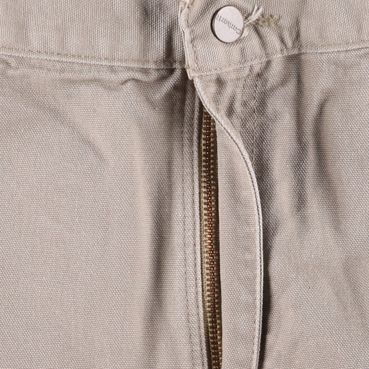 Carhartt Dungaree Fit Duck Painter Pants, Men's, W35 equivalent cotton gray type Vintage Second Hand