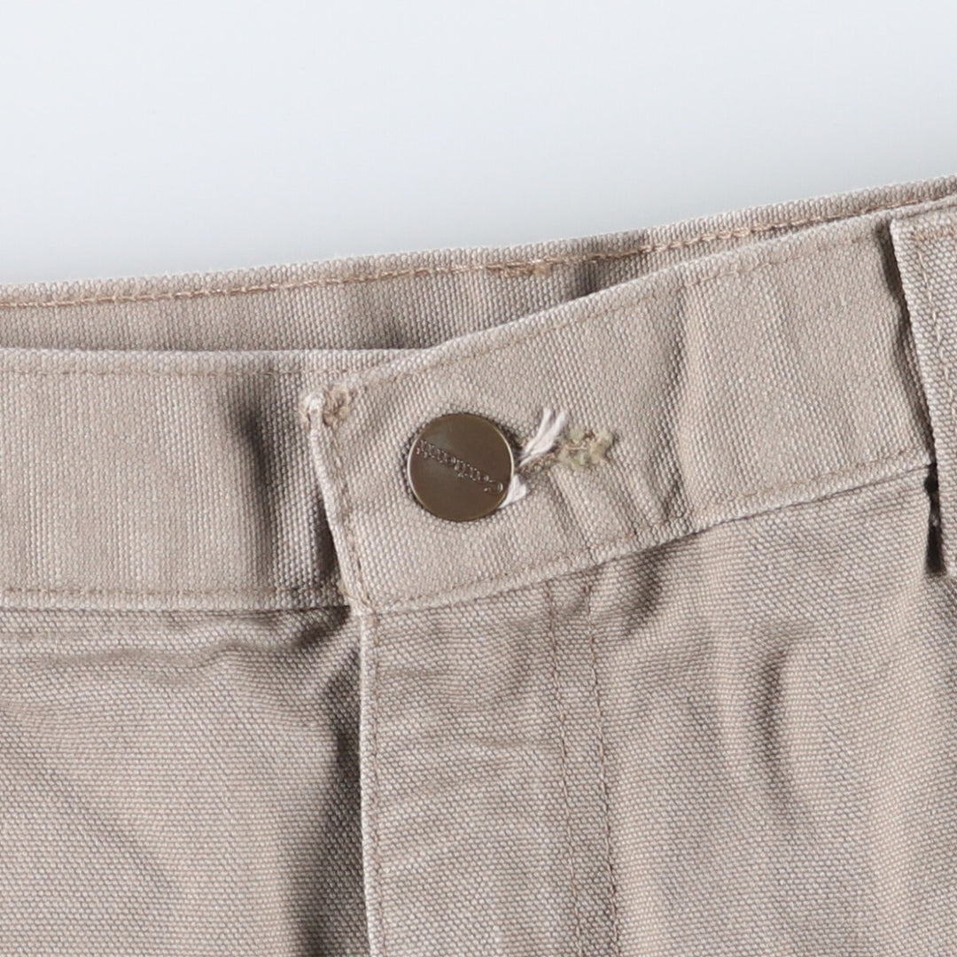Carhartt Dungaree Fit Duck Painter Pants, Men's, W35 equivalent cotton gray type Vintage Second Hand