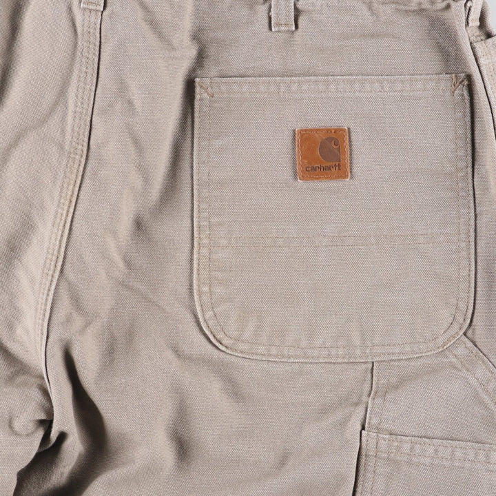 Carhartt Dungaree Fit Duck Painter Pants, Men's, W35 equivalent cotton gray type Vintage Second Hand