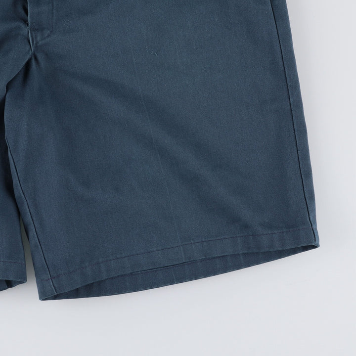 Dickies work shorts, half pants, men's, w36 equivalent, vintage unclear navy blue type Vintage Second Hand