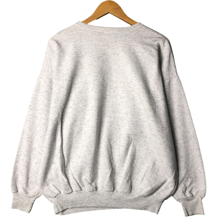 Vintage MOON LIGHT fish and animal print sweatshirt, made in Canada, size L, men's. polyester gray type Vintage Second Hand