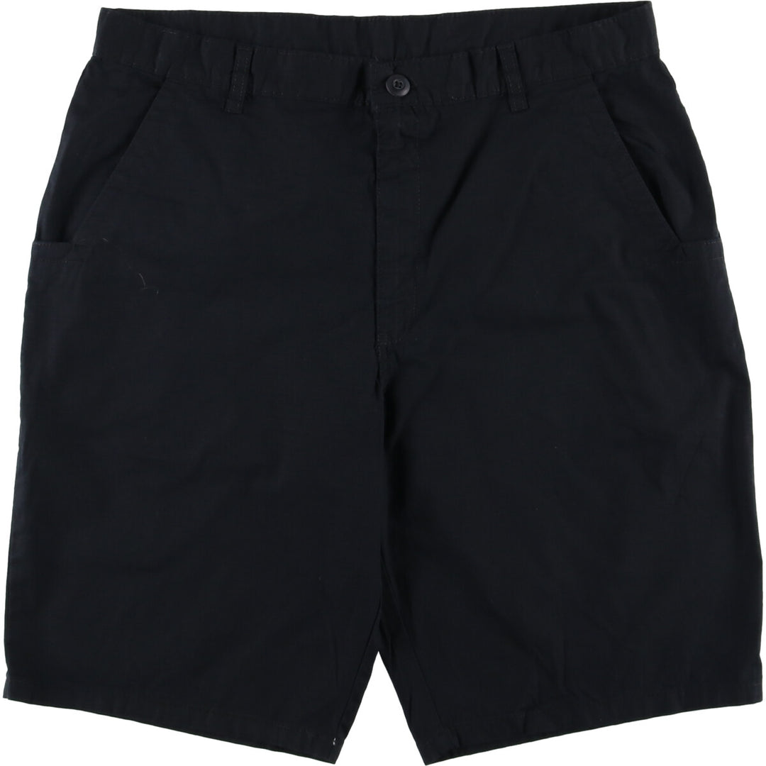 Dickies Ripstop Work Shorts, Half Pants, Men's, W37 equivalent cotton black type Vintage Second Hand