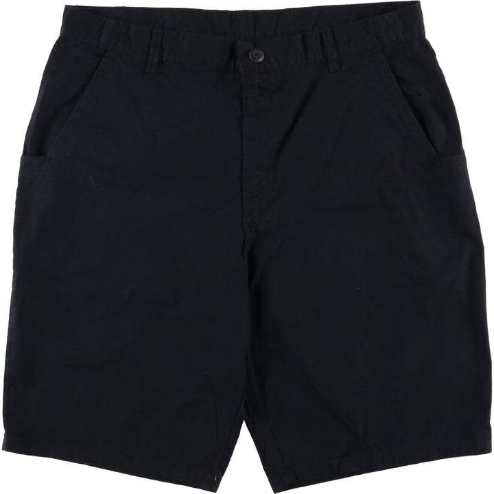 Dickies Ripstop Work Shorts, Half Pants, Men's, W37 equivalent cotton black type Vintage Second Hand