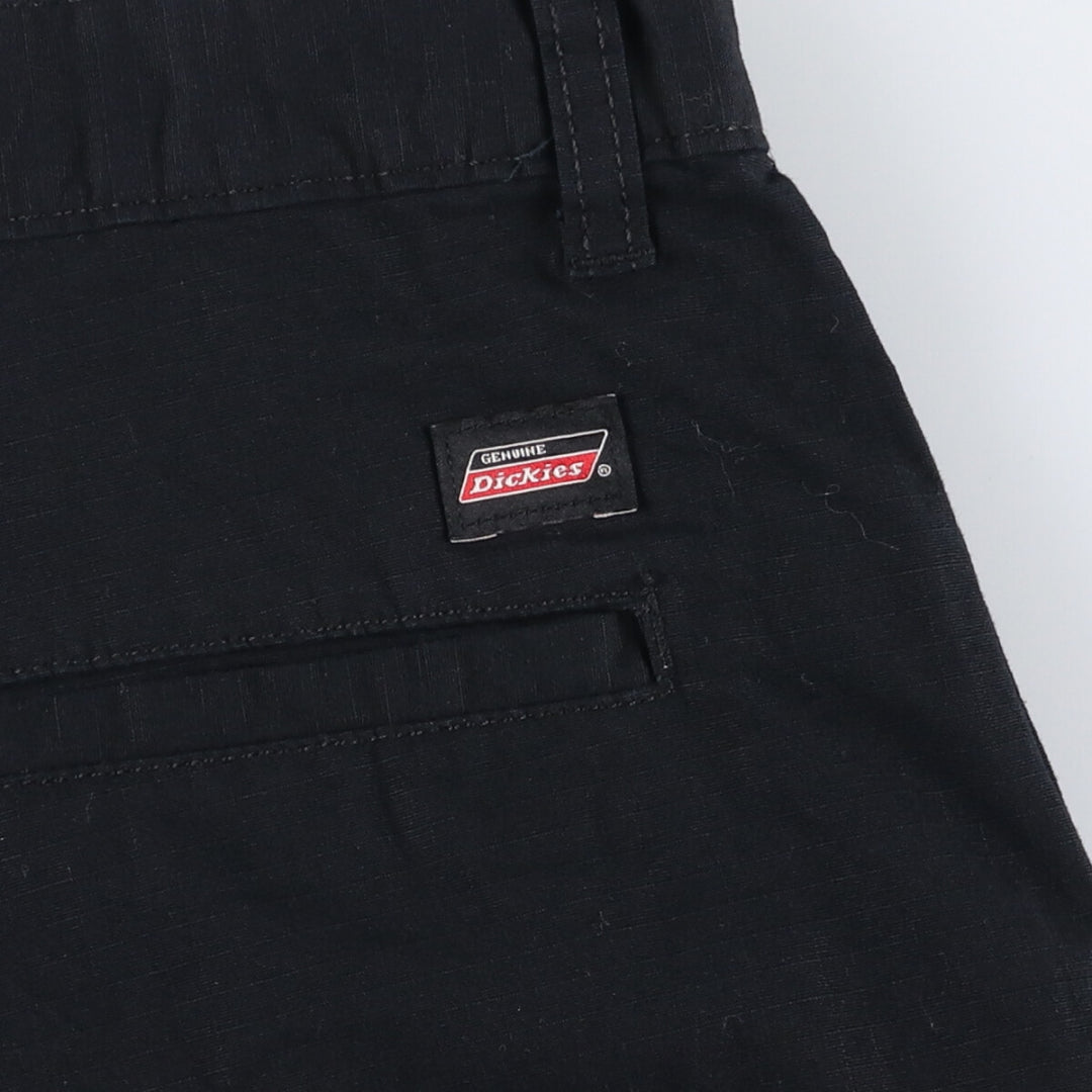 Dickies Ripstop Work Shorts, Half Pants, Men's, W37 equivalent cotton black type Vintage Second Hand