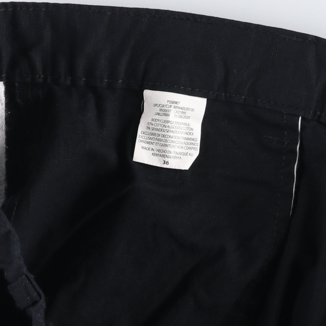 Dickies Ripstop Work Shorts, Half Pants, Men's, W37 equivalent cotton black type Vintage Second Hand