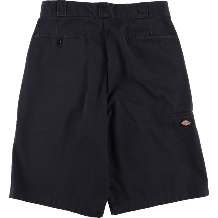Dickies Loose Fit Work Shorts, Half Pants, Men's, W33 equivalent polyester black type Vintage Second Hand