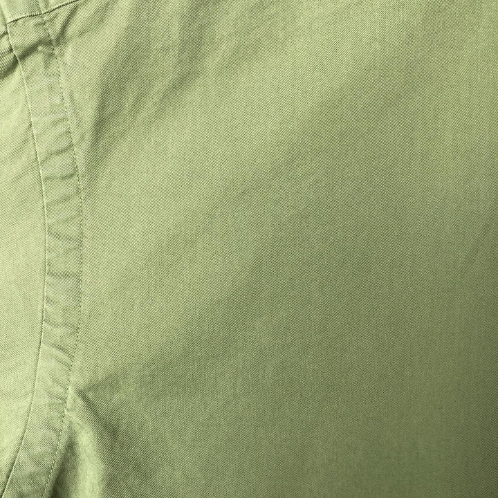 Ralph Lauren long sleeve button down shirt, men's size L cotton green type Vintage Second Hand