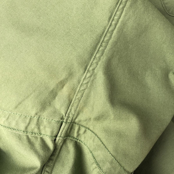 Ralph Lauren long sleeve button down shirt, men's size L cotton green type Vintage Second Hand