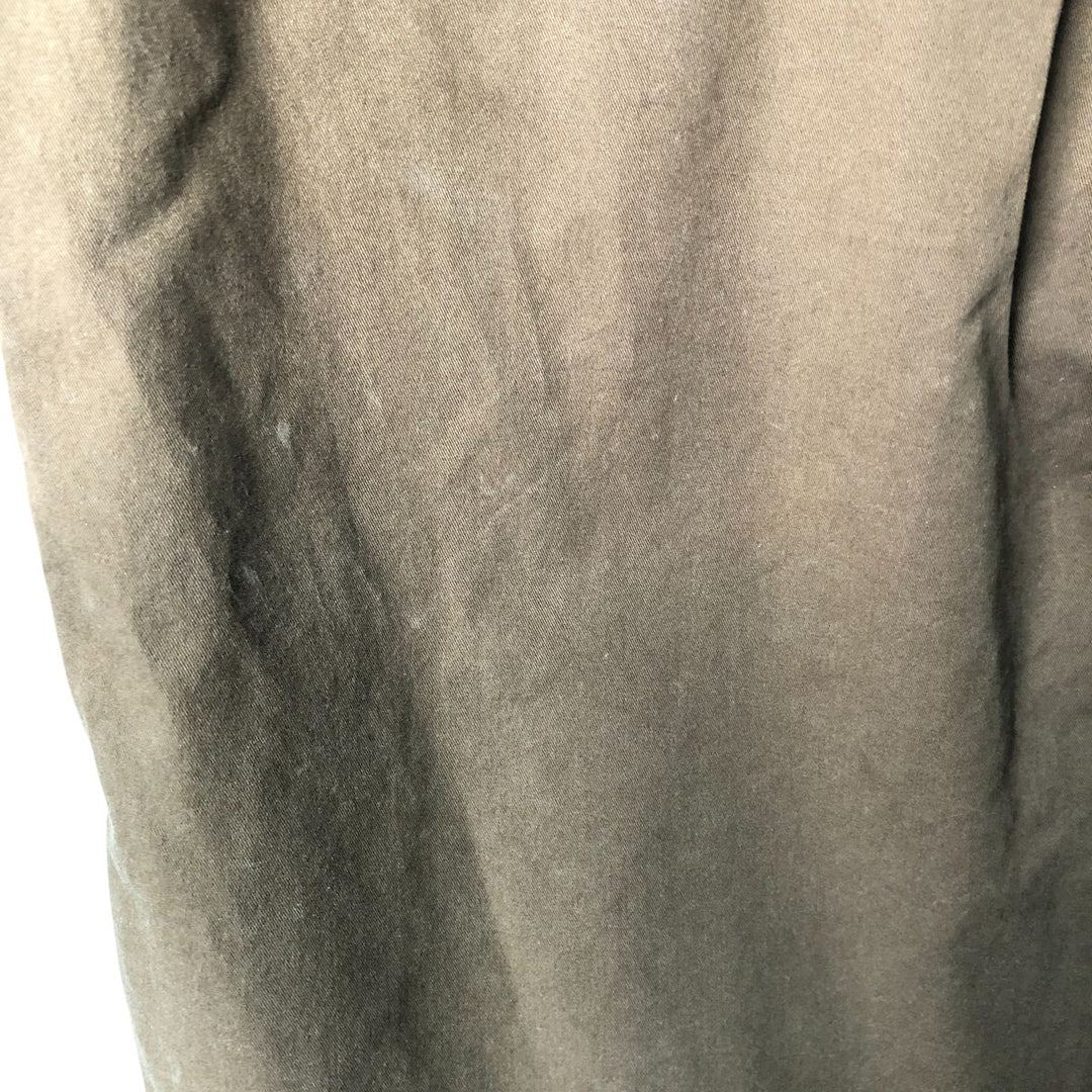 Ralph Lauren CUSTOM FIT long sleeve button down shirt, men's size L cotton brown type Vintage Second Hand