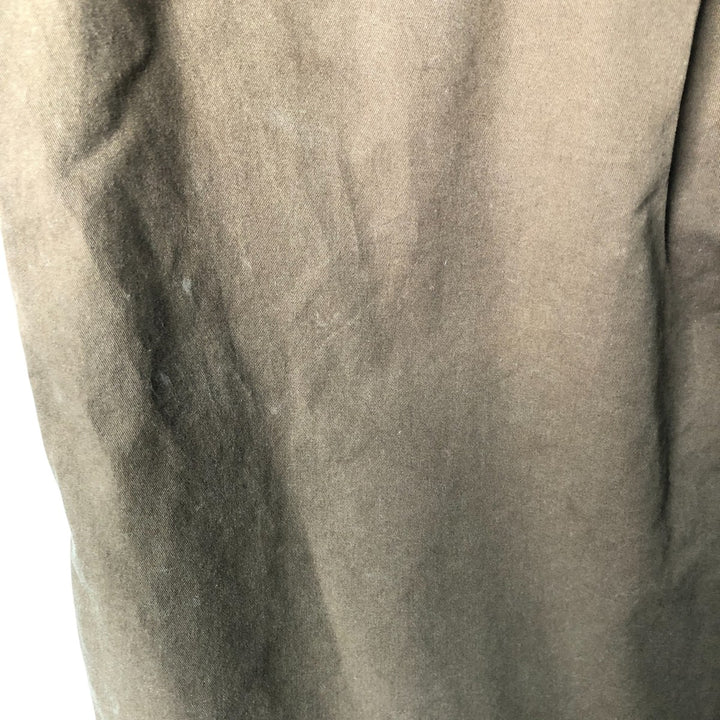 Ralph Lauren CUSTOM FIT long sleeve button down shirt, men's size L cotton brown type Vintage Second Hand