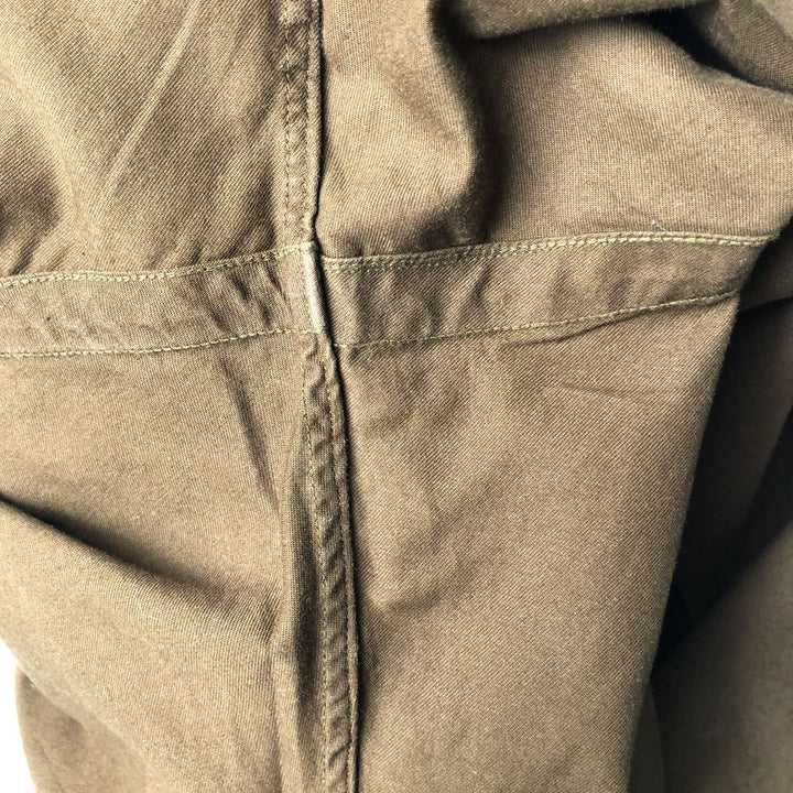 Ralph Lauren CUSTOM FIT long sleeve button down shirt, men's size L cotton brown type Vintage Second Hand