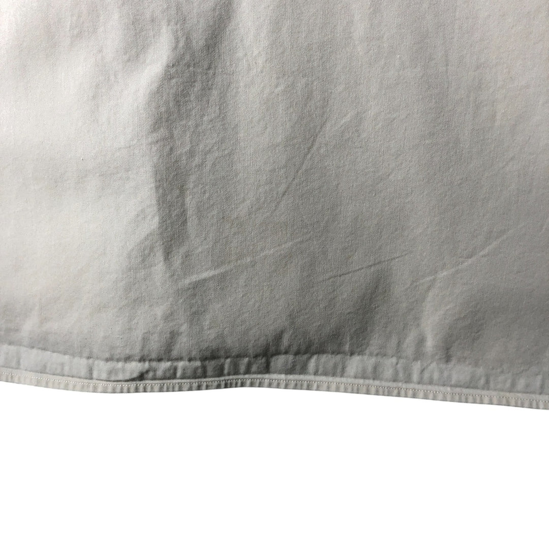 Ralph Lauren POLO by Ralph Lauren TOBIAS long-sleeved cotton shirt cotton pale white type Vintage Second Hand