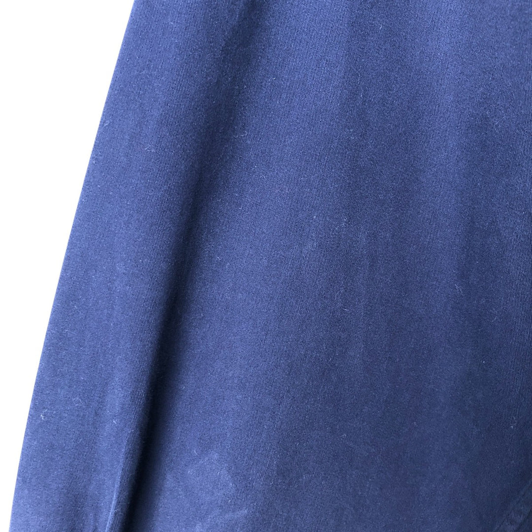 Ralph Lauren BLAKE long sleeve button down shirt, men's size L, vintage cotton navy blue type Vintage Second Hand