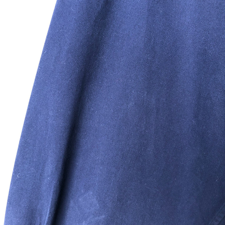 Ralph Lauren BLAKE long sleeve button down shirt, men's size L, vintage cotton navy blue type Vintage Second Hand