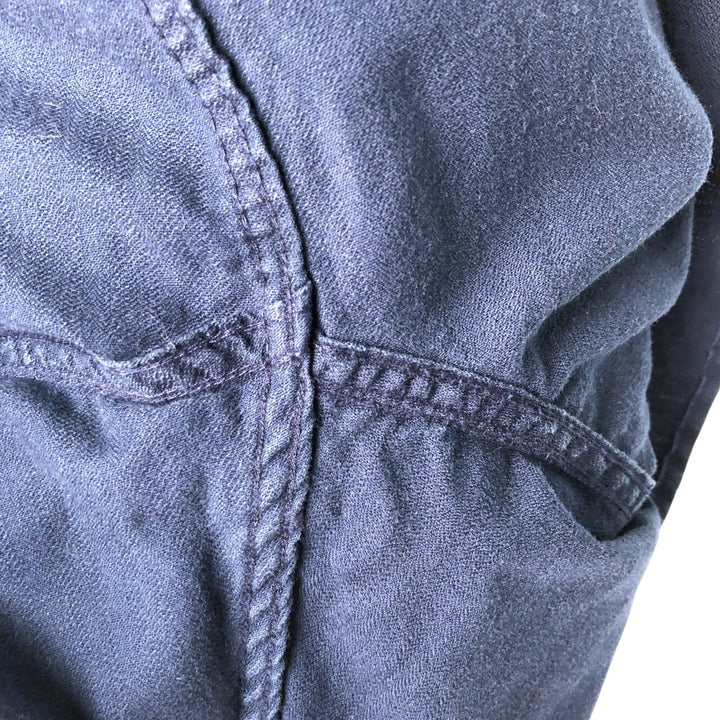 90'S Ralph Lauren CHAPS long sleeve button down shirt men's size L vintage cotton navy blue type Vintage Second Hand
