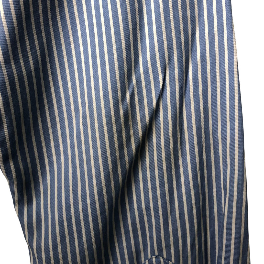 Ralph Lauren Classic Fit Long Sleeve Button Down Striped Shirt Men's XL cotton Blue type light blue Vintage Second Hand