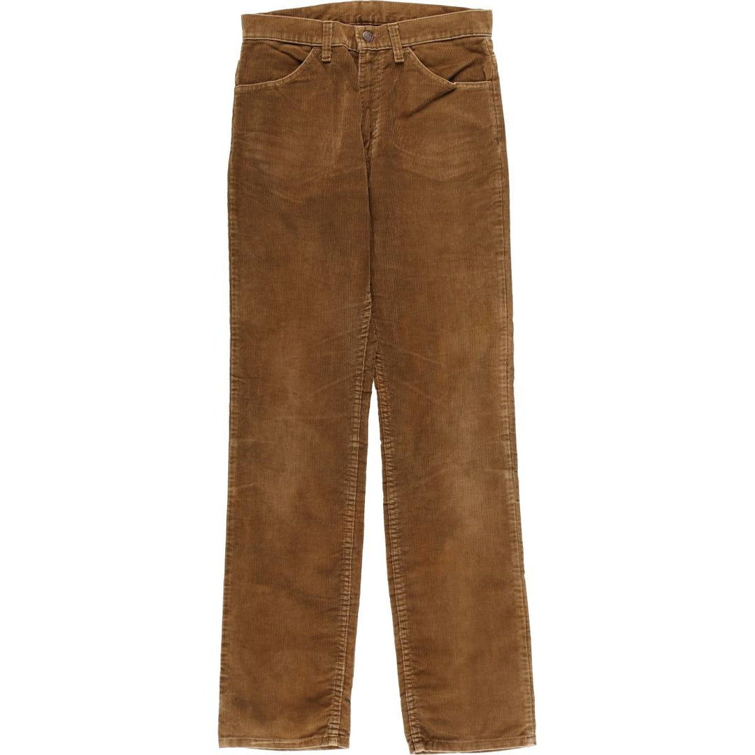 90'S Levi's 519-1529 Corduroy Pants Made in USA Men's W31 Vintage cotton brown type Vintage Second Hand