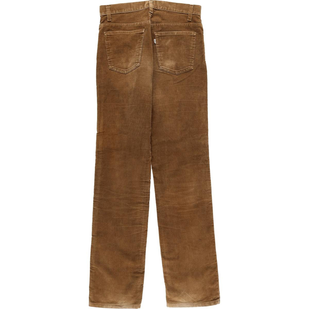 90'S Levi's 519-1529 Corduroy Pants Made in USA Men's W31 Vintage cotton brown type Vintage Second Hand