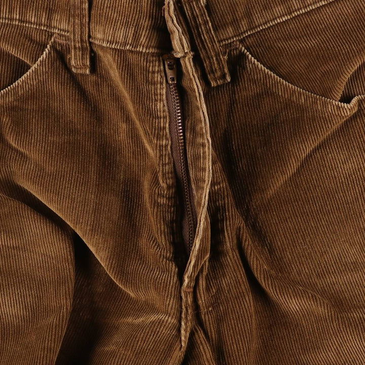 90'S Levi's 519-1529 Corduroy Pants Made in USA Men's W31 Vintage cotton brown type Vintage Second Hand