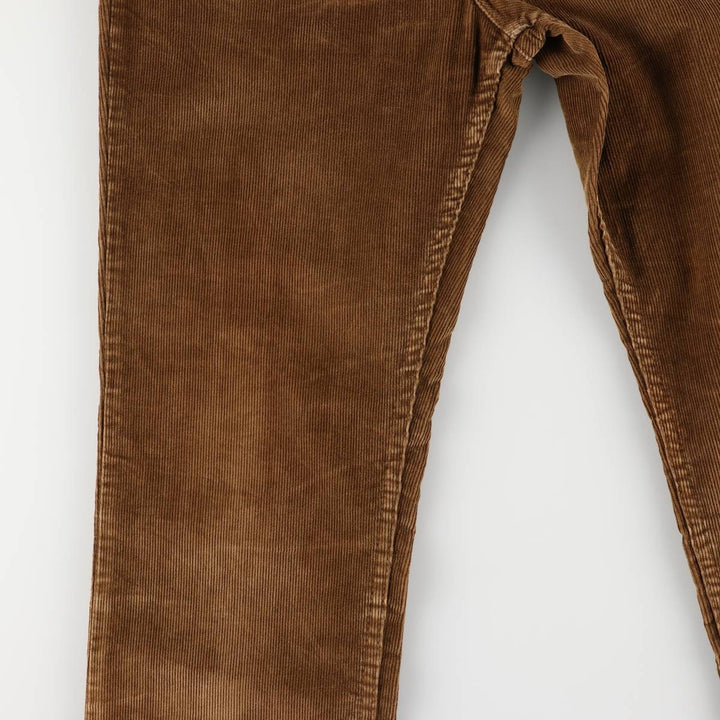 90'S Levi's 519-1529 Corduroy Pants Made in USA Men's W31 Vintage cotton brown type Vintage Second Hand