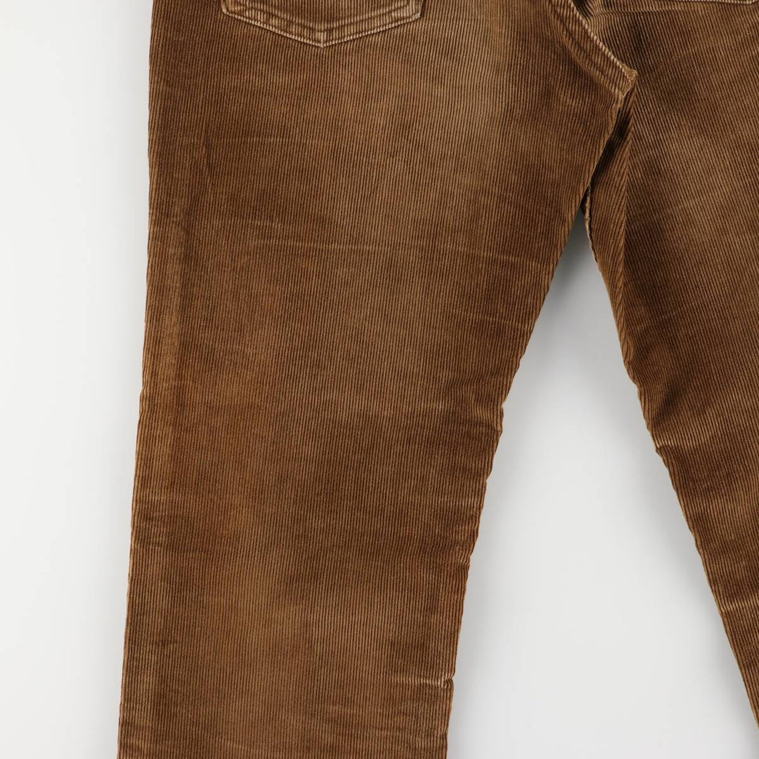 90'S Levi's 519-1529 Corduroy Pants Made in USA Men's W31 Vintage cotton brown type Vintage Second Hand