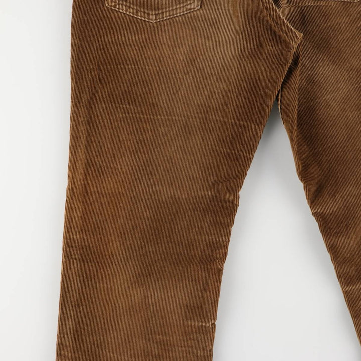 90'S Levi's 519-1529 Corduroy Pants Made in USA Men's W31 Vintage cotton brown type Vintage Second Hand