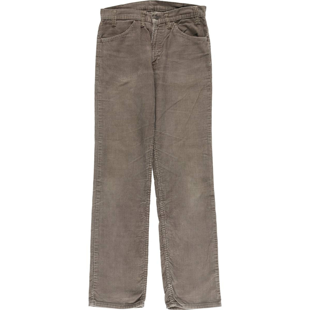 Vintage 1980'S Levi's 519-1529 corduroy pants, men's size W30. unclear brown type Vintage Second Hand