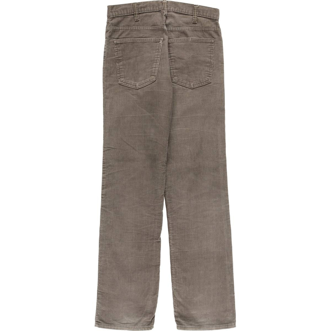 Vintage 1980'S Levi's 519-1529 corduroy pants, men's size W30. unclear brown type Vintage Second Hand