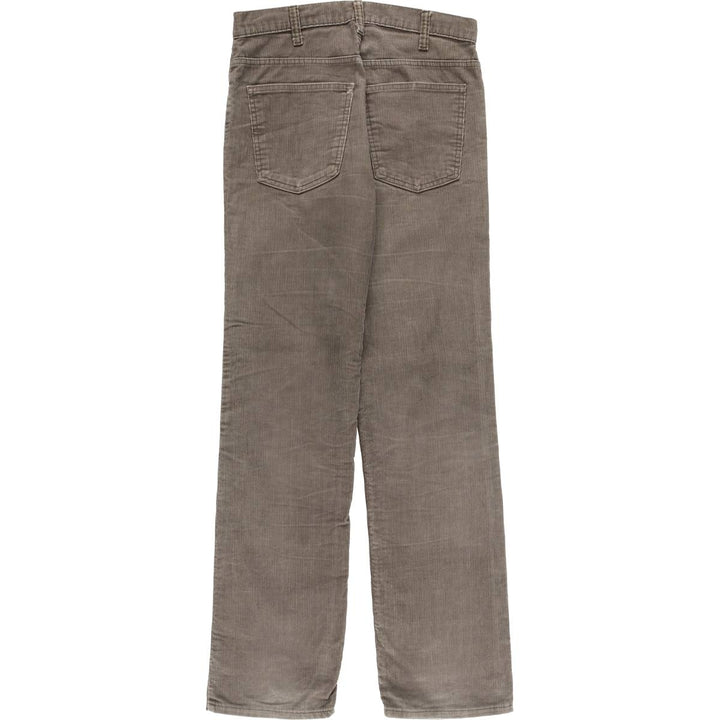 Vintage 1980'S Levi's 519-1529 corduroy pants, men's size W30. unclear brown type Vintage Second Hand