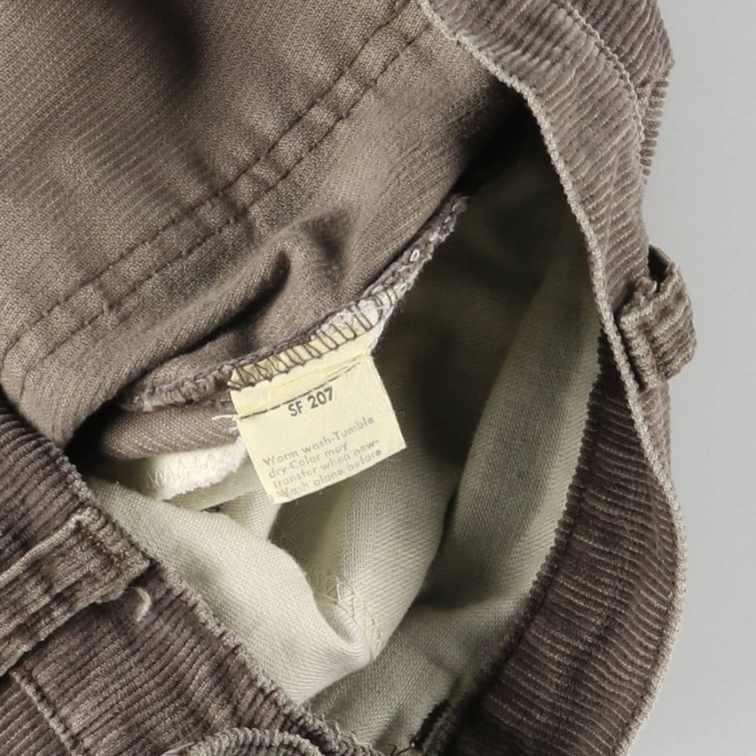 Vintage 1980'S Levi's 519-1529 corduroy pants, men's size W30. unclear brown type Vintage Second Hand