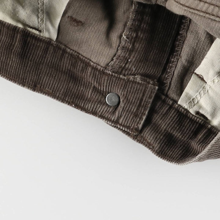 Vintage 1980'S Levi's 519-1529 corduroy pants, men's size W30. unclear brown type Vintage Second Hand
