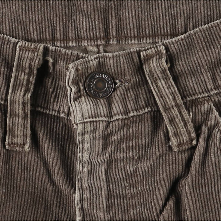 Vintage 1980'S Levi's 519-1529 corduroy pants, men's size W30. unclear brown type Vintage Second Hand