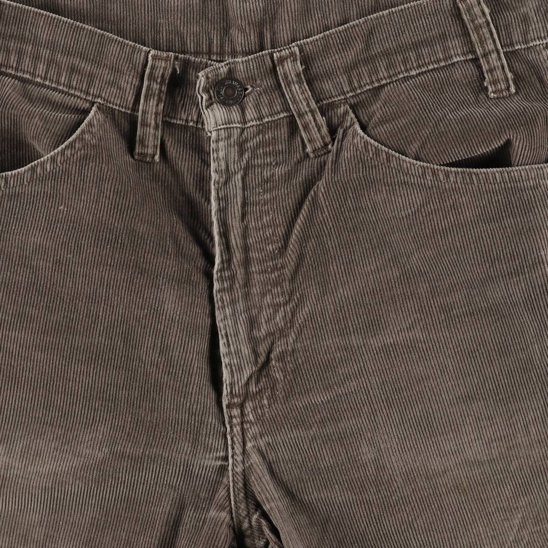 Vintage 1980'S Levi's 519-1529 corduroy pants, men's size W30. unclear brown type Vintage Second Hand