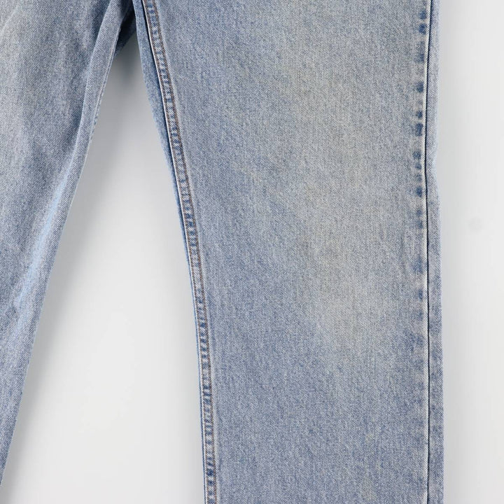 90'S Levi's 505 REGULAR FIT STRAIGHT LEG tapered denim pants for men, W33 equivalent, vintage cotton blue type Vintage Second Hand