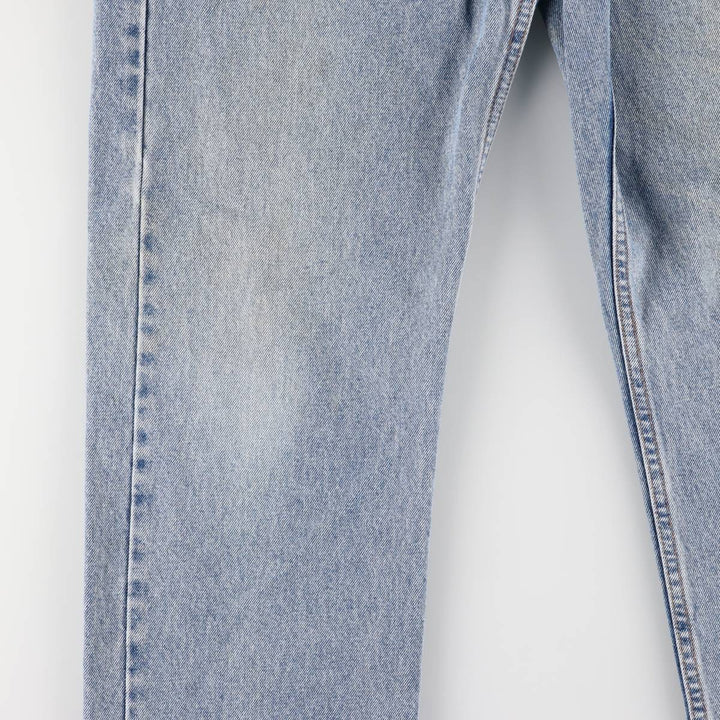 90'S Levi's 505 REGULAR FIT STRAIGHT LEG tapered denim pants for men, W33 equivalent, vintage cotton blue type Vintage Second Hand
