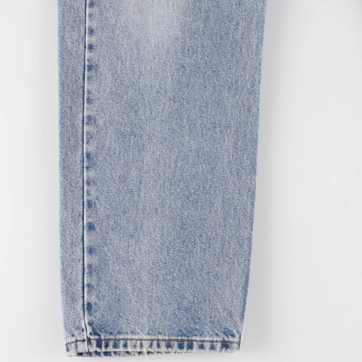 90'S Levi's 505 REGULAR FIT STRAIGHT LEG tapered denim pants for men, W33 equivalent, vintage cotton blue type Vintage Second Hand