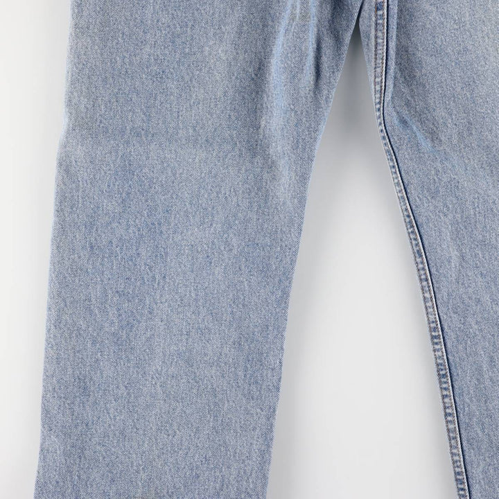 90'S Levi's 505 REGULAR FIT STRAIGHT LEG tapered denim pants for men, W33 equivalent, vintage cotton blue type Vintage Second Hand
