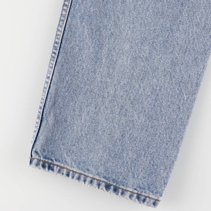 90'S Levi's 505 REGULAR FIT STRAIGHT LEG tapered denim pants for men, W33 equivalent, vintage cotton blue type Vintage Second Hand