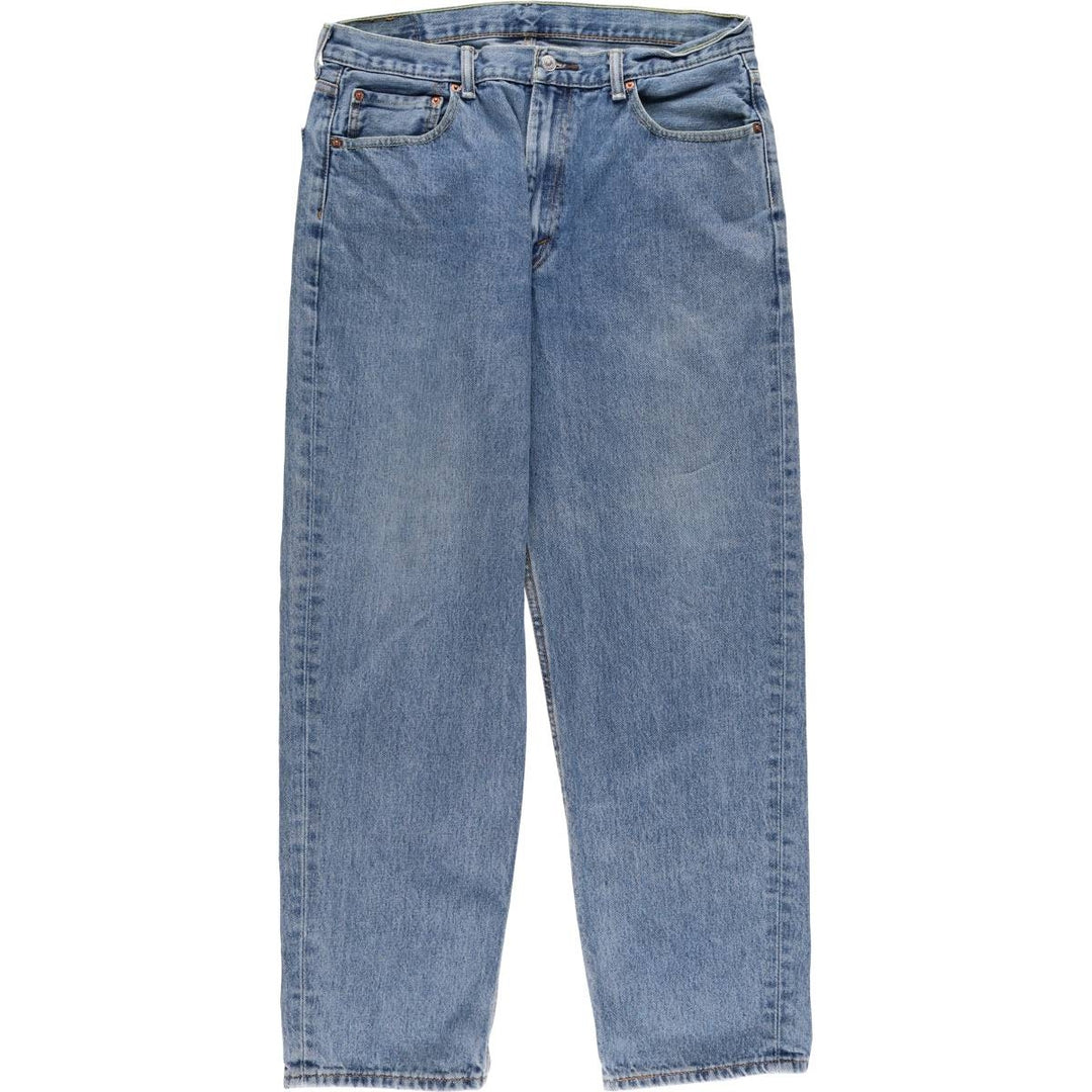 Levi's 550 tapered denim pants for men, size w36 unclear blue type Vintage Second Hand
