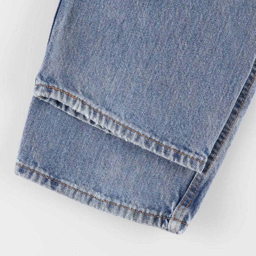Levi's 550 tapered denim pants for men, size w36 unclear blue type Vintage Second Hand