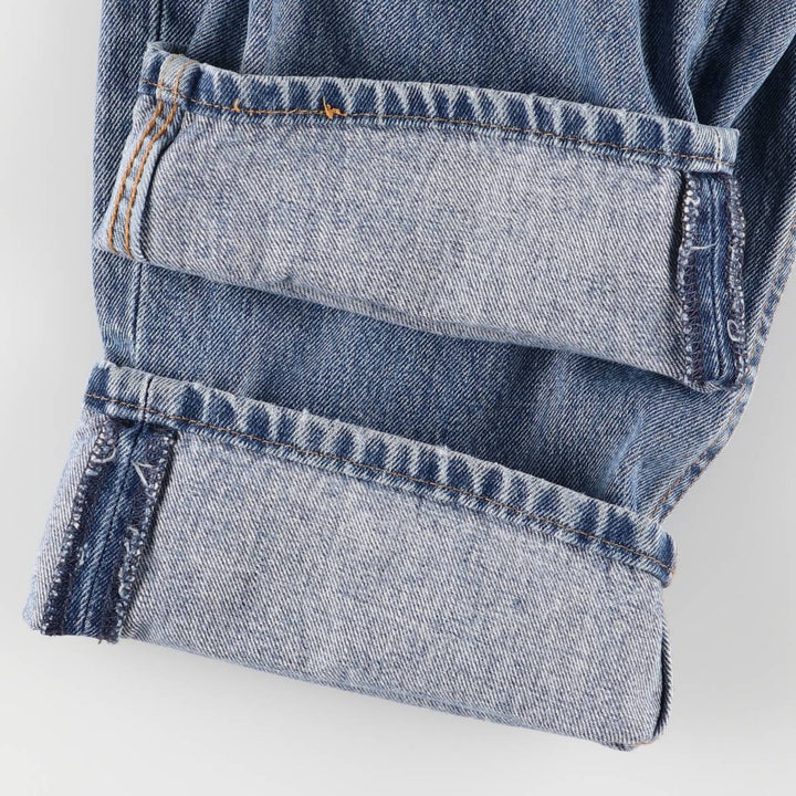 Levi's 550 tapered denim pants for men, size w36 unclear blue type Vintage Second Hand