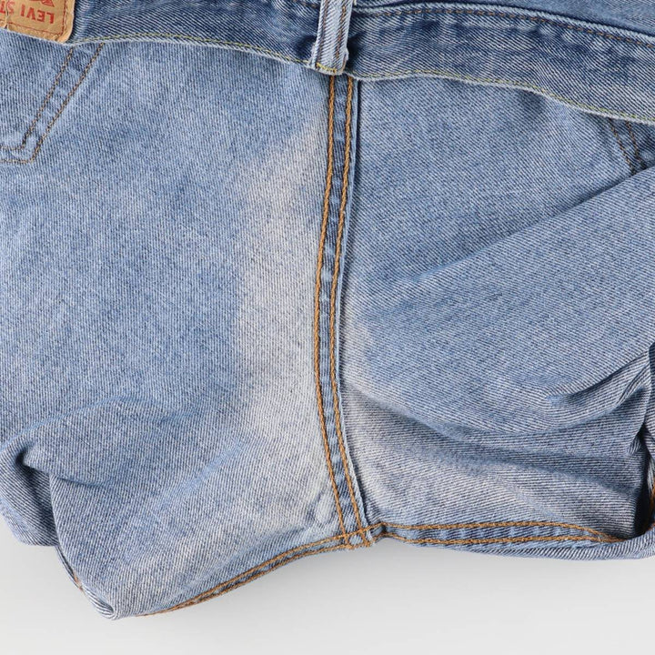 Levi's 550 tapered denim pants for men, size w36 unclear blue type Vintage Second Hand