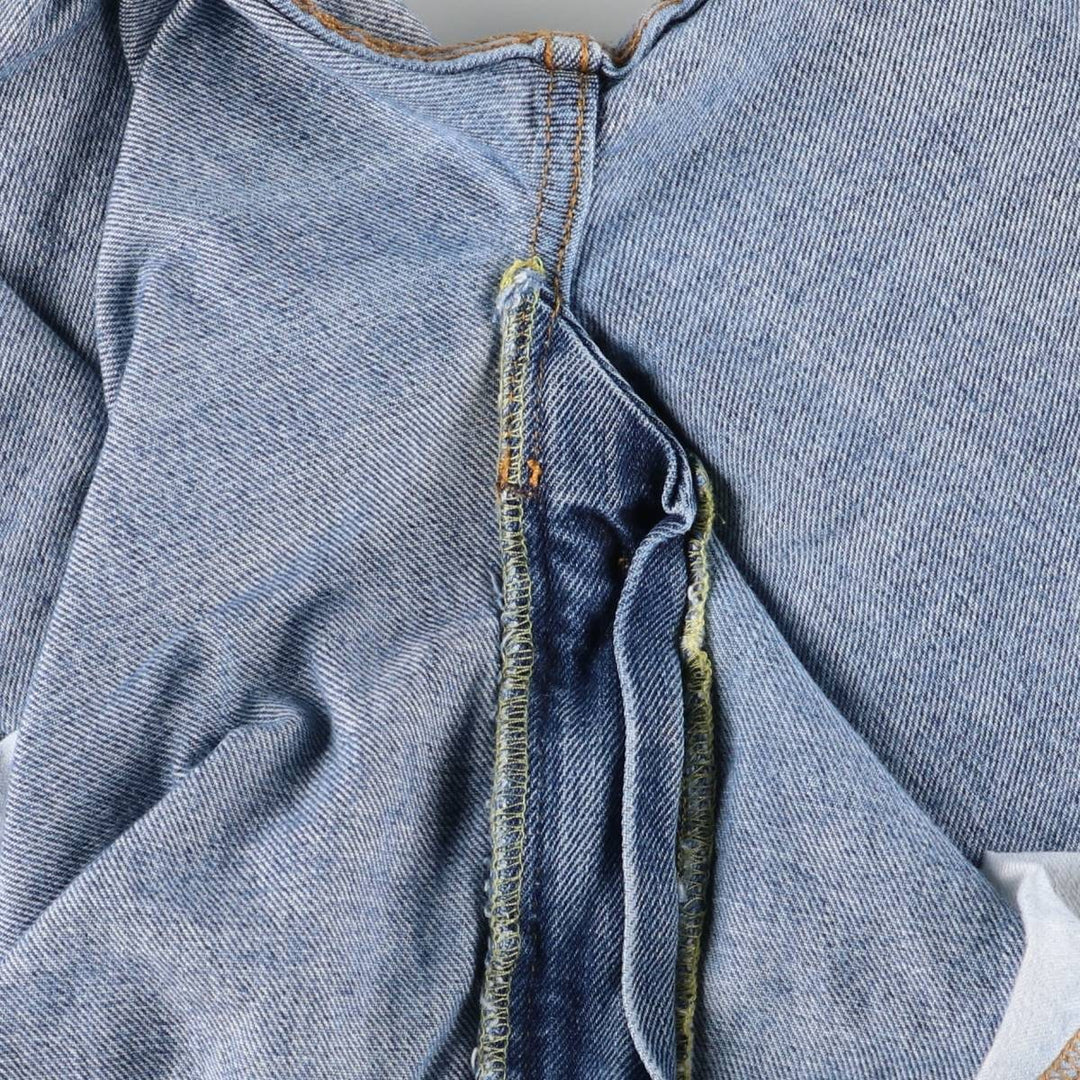 Levi's 550 tapered denim pants for men, size w36 unclear blue type Vintage Second Hand