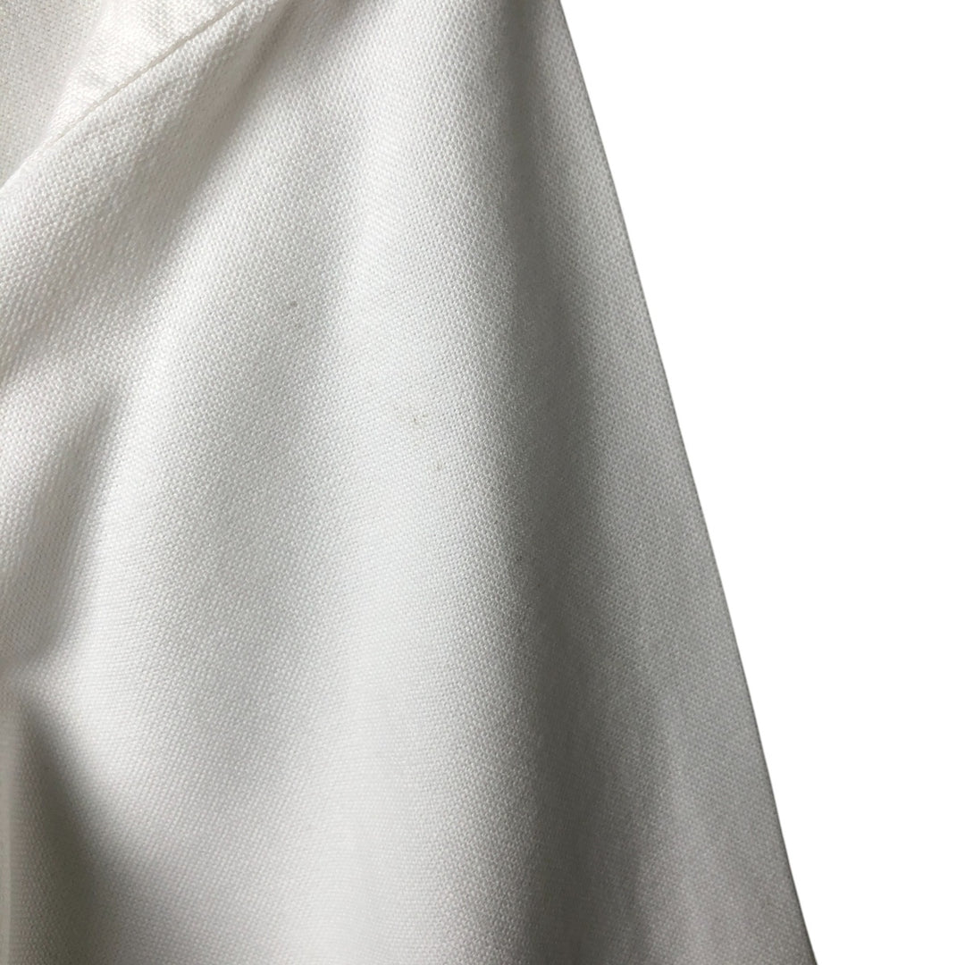 Ralph Lauren YARMOUTH long sleeve button down shirt, men's size L cotton pale white type Vintage Second Hand