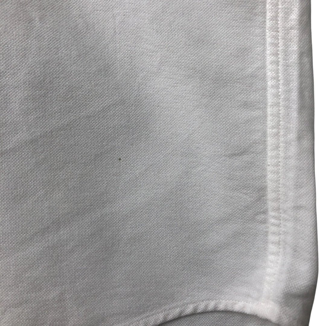 Ralph Lauren Classic Fit Long Sleeve Button Down Shirt, Men's Size L cotton pale white type Vintage Second Hand