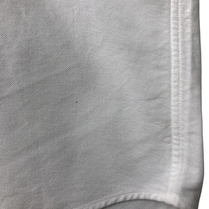 Ralph Lauren Classic Fit Long Sleeve Button Down Shirt, Men's Size L cotton pale white type Vintage Second Hand