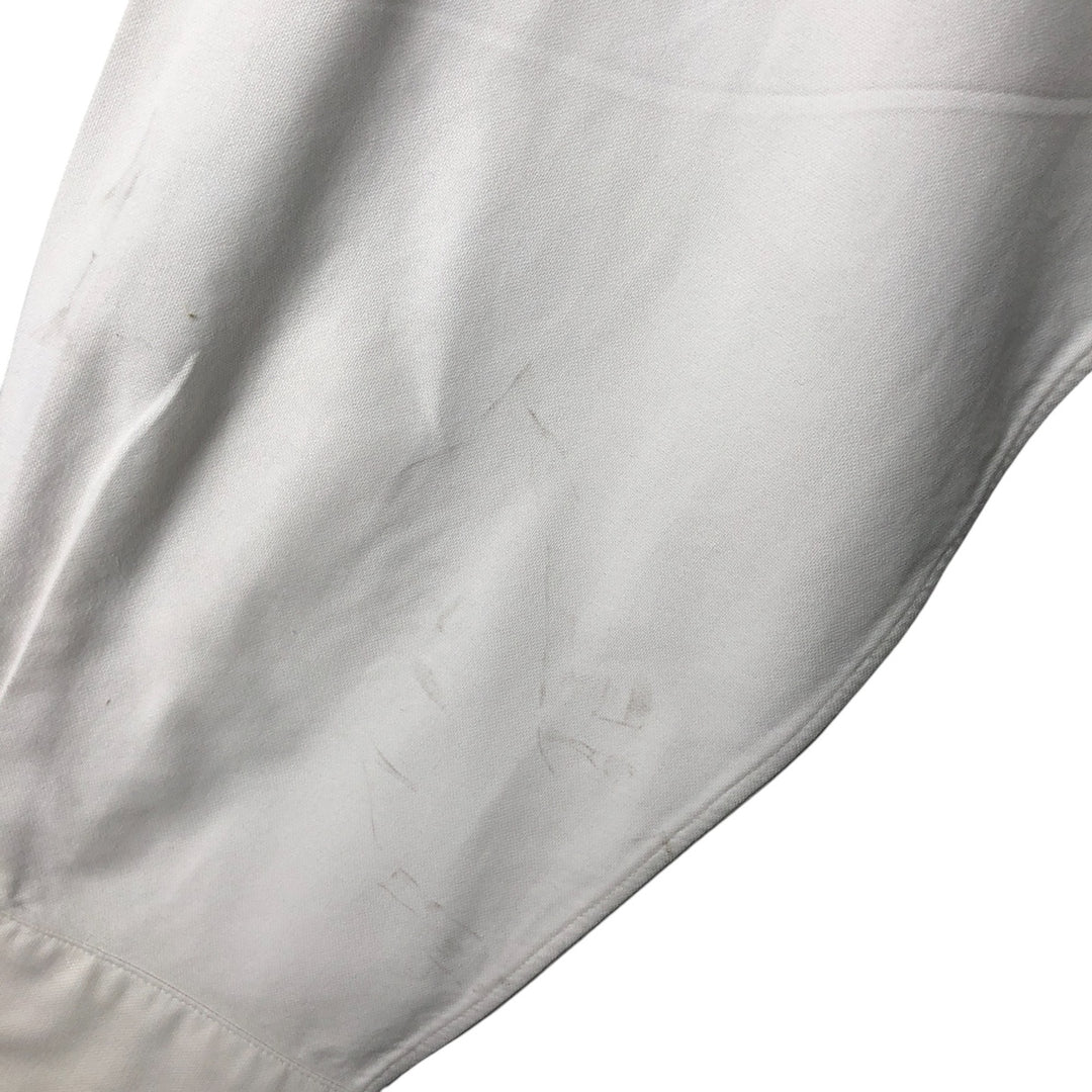 Ralph Lauren YARMOUTH long sleeve button down shirt, men's XL size cotton pale white type Vintage Second Hand