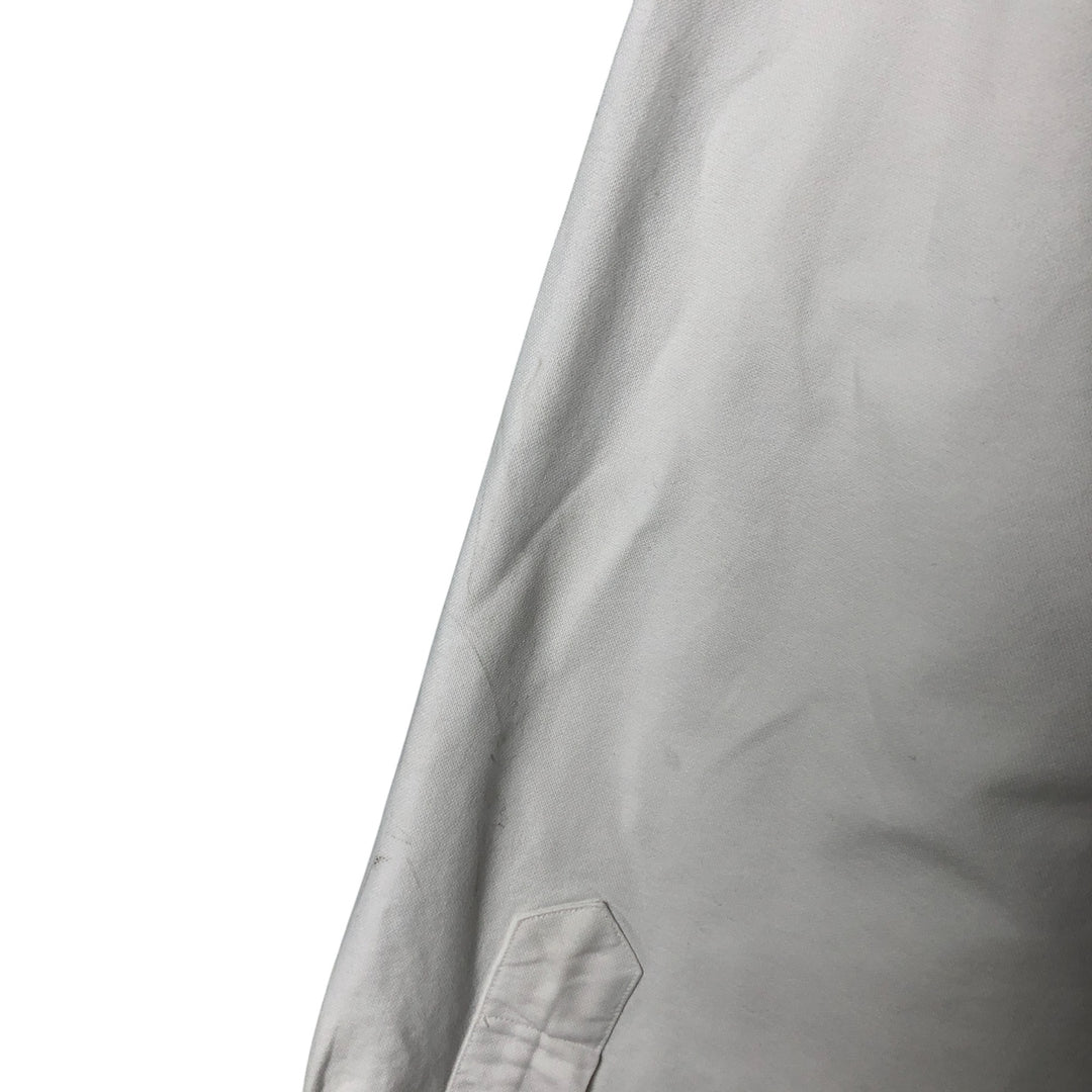 Ralph Lauren YARMOUTH long sleeve button down shirt, men's XL size cotton pale white type Vintage Second Hand