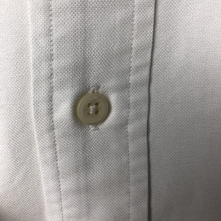Ralph Lauren long sleeve button down shirt, men's size L unclear pale white type Vintage Second Hand