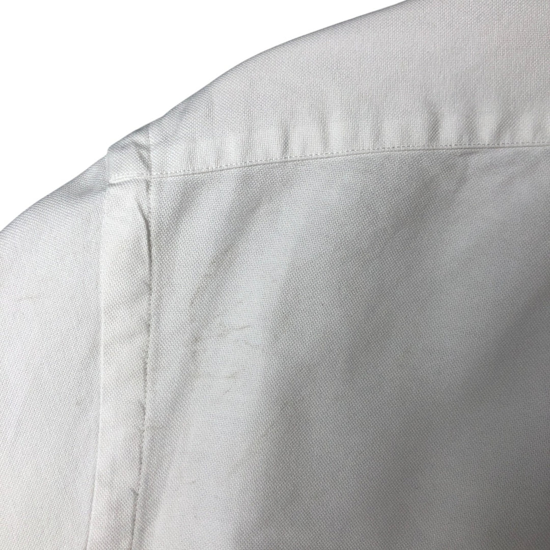 Ralph Lauren long sleeve button down shirt, men's size L unclear pale white type Vintage Second Hand